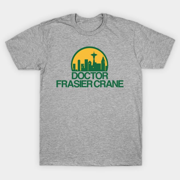 Supersonic Frasier T-Shirt by artnessbyjustinbrown